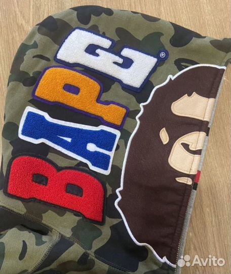 Zip hoodie bape