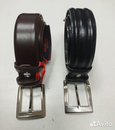 Ремень мужской натуральная кожа 130см