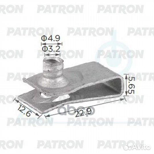 Гайка металлическая GM применяемость m4.2x1.41x