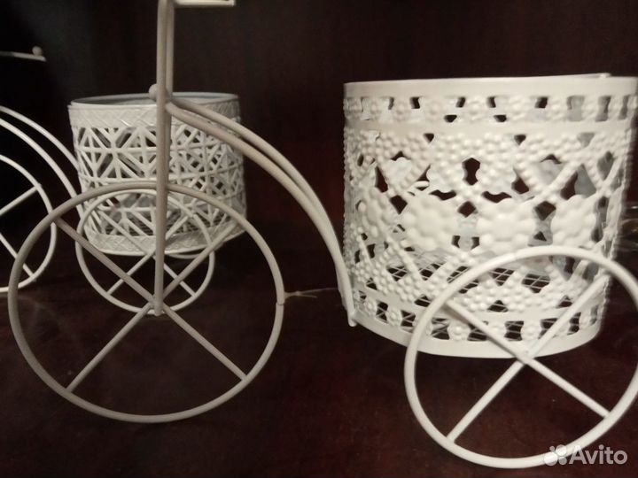 Декоративная подставка для салфеток Велосипед