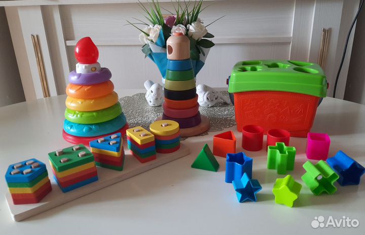 Развивающие игрушки для малышей, набор