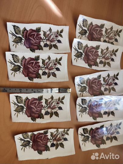 Переводные картинки наклейки деколь СССР