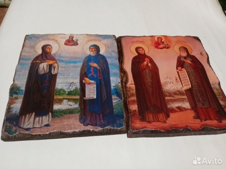 Иконы св блг Петр и Феврония