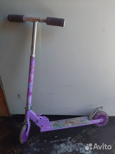 Самокат детский двухколесный бу