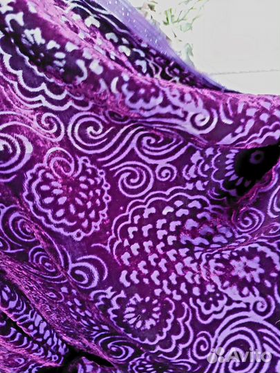 Панбархат. Отрез ткани. СССР