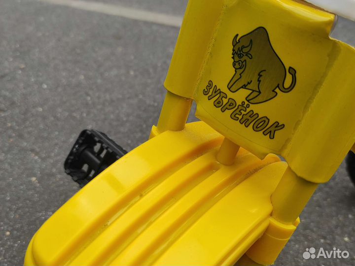 Трехколесный детский велосипед Зубренок