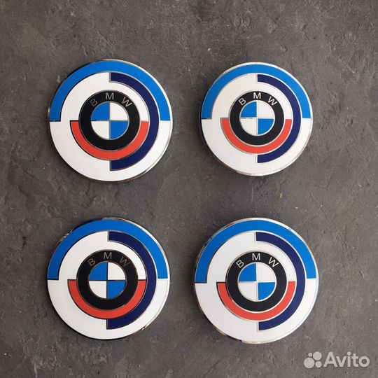 Эмблемы BMW motorsport (капот багажник руль диски)