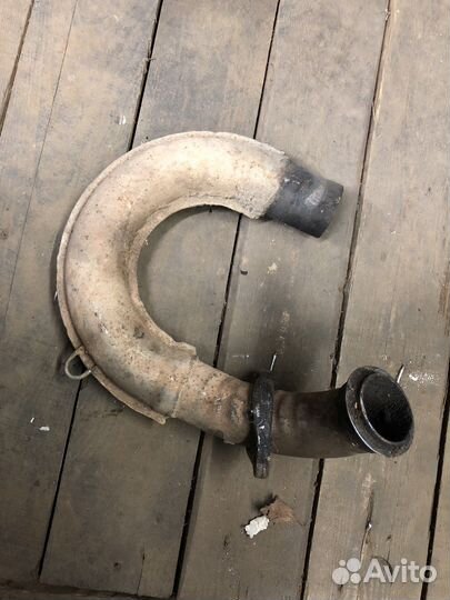 Патрубок глушителя мотоцикла Тула200