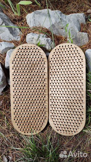 Доска садху с медными гвоздями садху медная