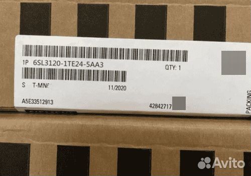 Siemens 6SL3120-1TE24-5AA3 новый один ускоренная доставка 6SL31201TE245AA3