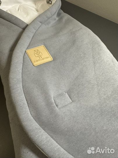 Утепленный конверт в коляску