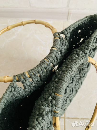 Сумка макраме