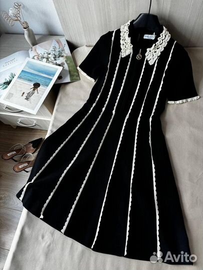 Платье черное Sandro