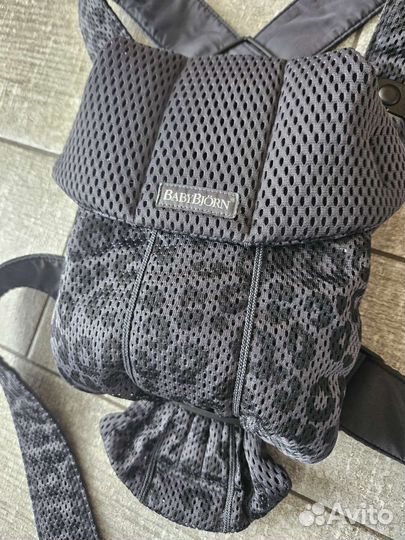 Кенгуру переноска BabyBjorn Mini Air Mesh Leopard