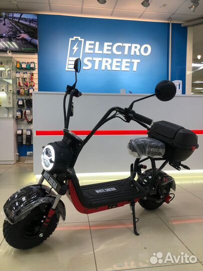 Элеткроскутер White Siberia Mini R 1200W