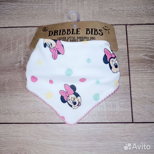 Слюнявчик нагрудник новый Primark Disney