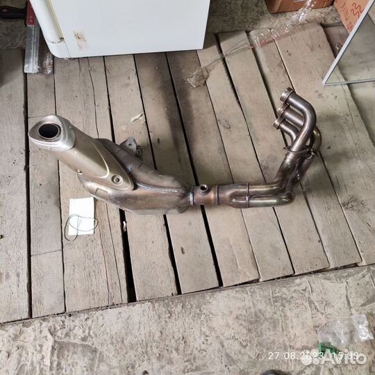 Выхлопная система yamaha MT09