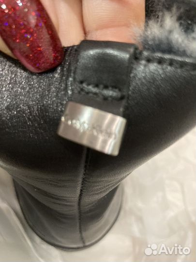 Calvin klein зимние женские ботинки 38р