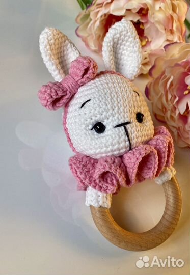 Вязаные погремушки грызунки