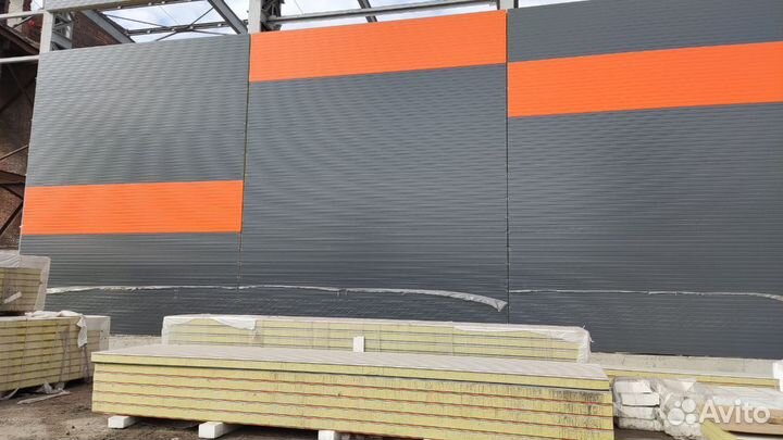 Сэндвич-панели от завода (от 120м2)