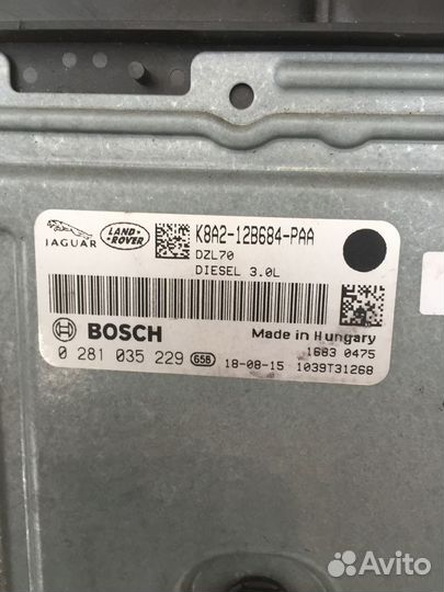 Блок управление двигателем Land Rover Sport 2 рест