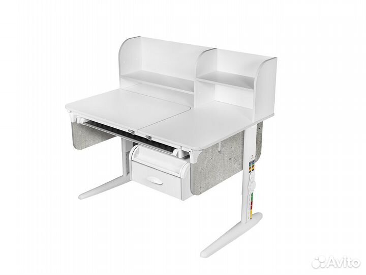 Парта дэми сут-63 надстройкой,тумбой,органайзером