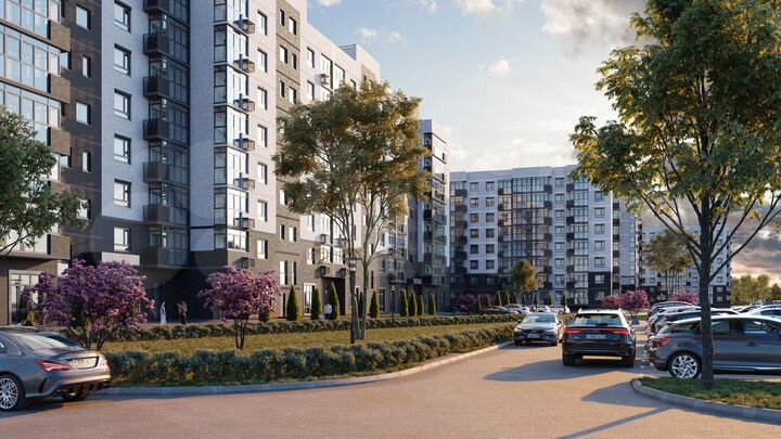 2-к. квартира, 56,6 м², 2/8 эт.