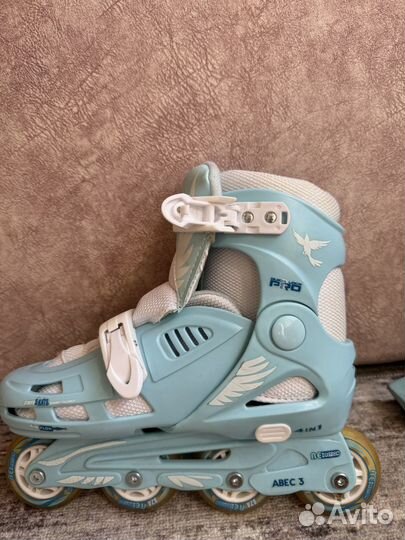 Роликовые коньки детские раздвижные 34-37