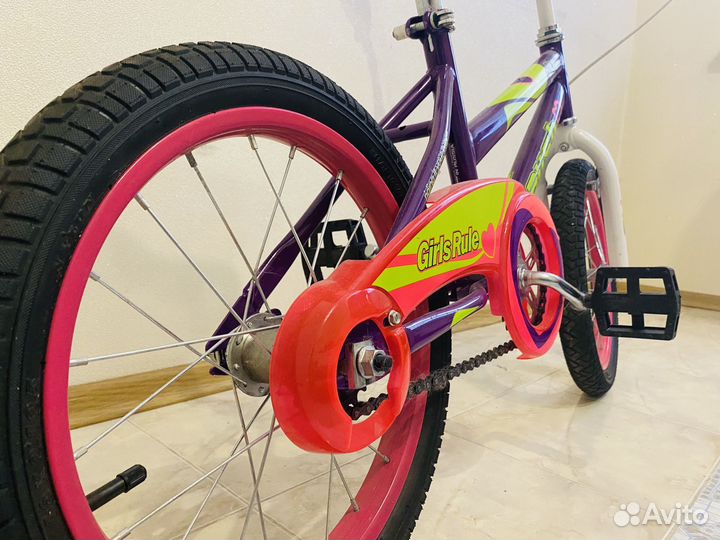 Детский велосипед для девочки 16