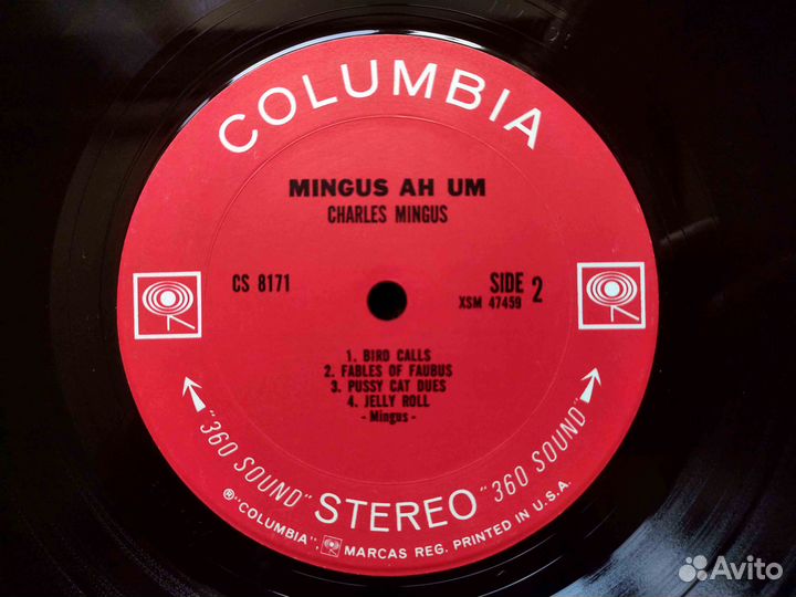 Charles Mingus – Mingus Ah Um – 2-eye US 1966 #3