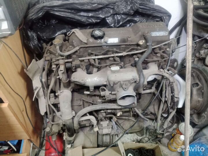 Двигатель toyota 14b с кпп