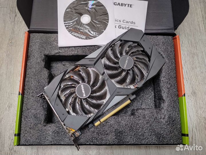 Gigabyte GTX 1660 super 6gb (идеал, комплект)