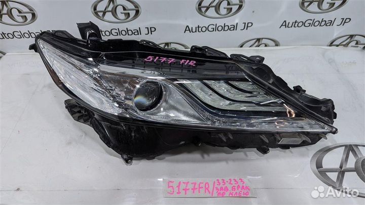 Фара правая Toyota Camry