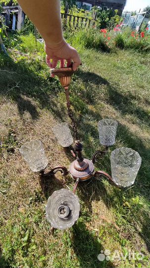 Люстра СССР винтаж