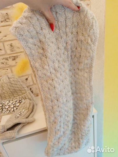 Зимняя шапка и снуд