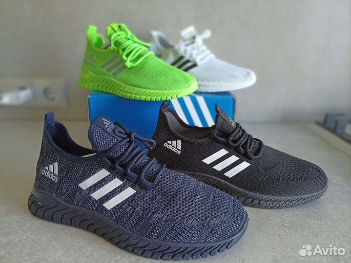 Слипоны кроссовки adidas летние мужские (41-46)