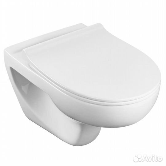 Унитаз подвесной Roca Victoria 34639300Y безободковый