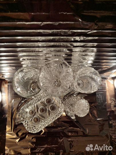 Хрусталь СССР Вазы, салатники