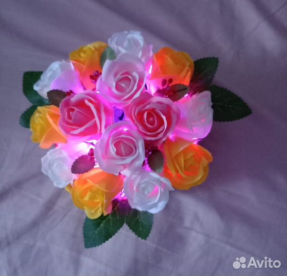 Букет из мыла