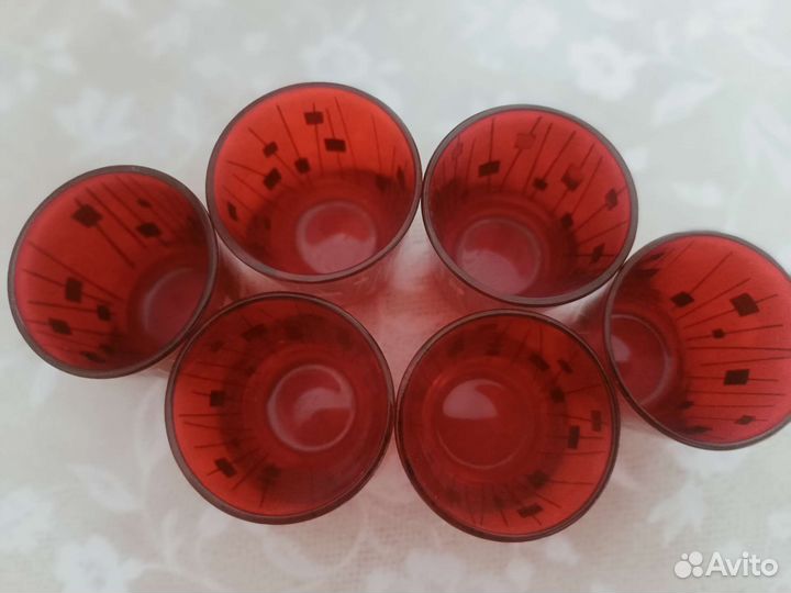 Посуда вазы цветное стекло