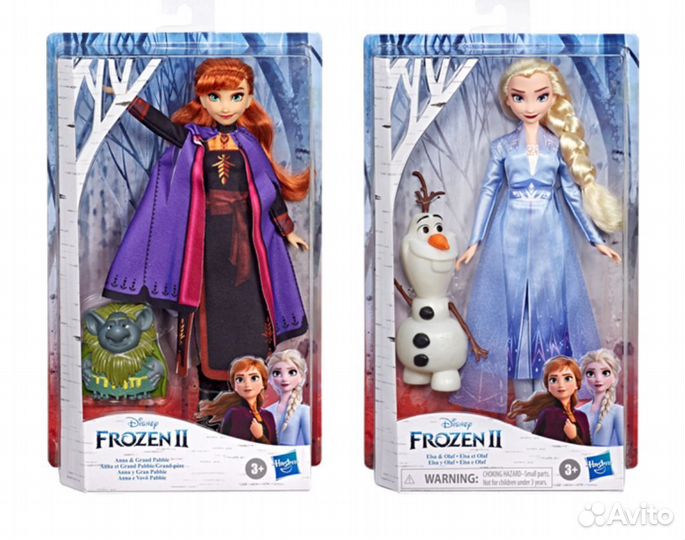 Игровой набор Холодное сердце Эльза/Анна