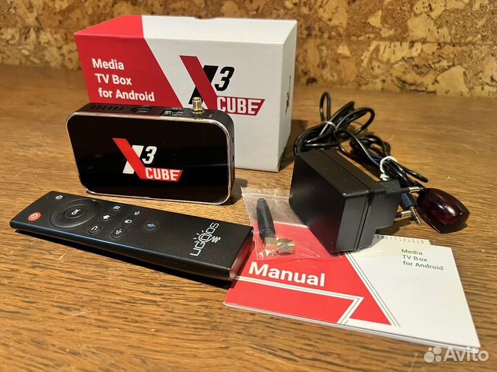 SMART tv приставка ugoos X3 cube