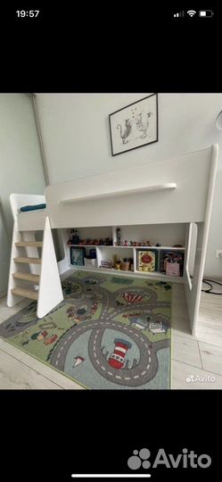 Детская кровать чердак