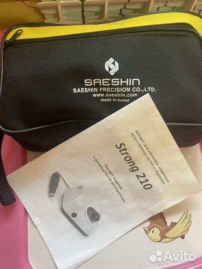 Аппарат для маникюра strong 210 оригинал