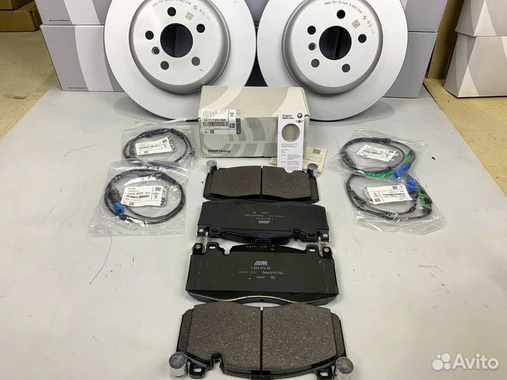 Оригинальные колодки передние BMW X5/X6