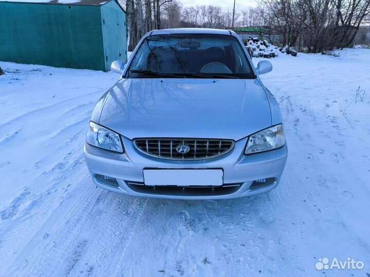 Hyundai Accent 1.5 МТ, 2007, 199 000 км