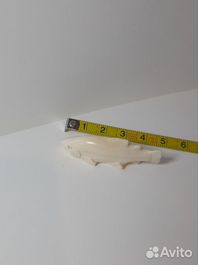 Бивень мамонта кулон Рыба