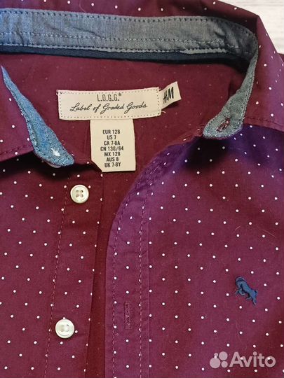 Рубашка на мальчика H&M