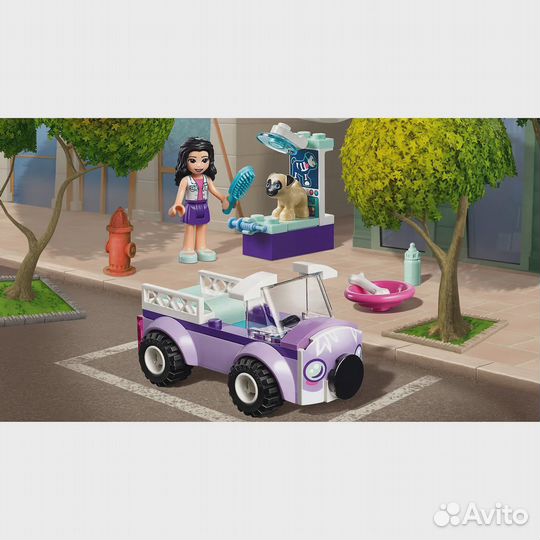 Lego Friends 41360 Передвижная ветклиника Эммы