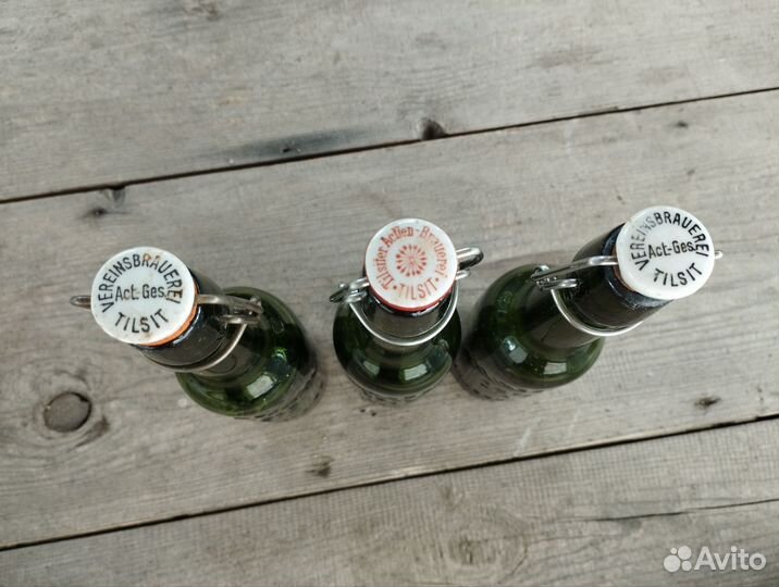 Бутылки Tilsit 1934 года